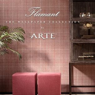 обои Arte Flamant Caractere Arte Flamant Caractere