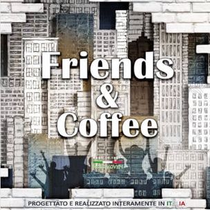 обои Friends & Coffee Флизелиновые Friends & Coffee
