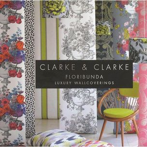 обои Clarke & Clarke Floribunda Clarke & Clarke Floribunda