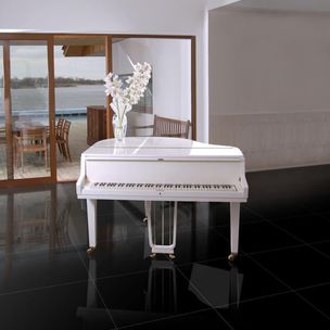 плитка Porcelanicos HDC Blanco/Negro Porcelanicos HDC Blanco/Negro