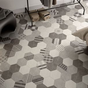 керамическая плитка Equipe Hexatile Cement Equipe Hexatile Cement