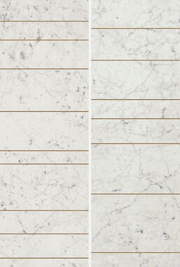 Российская плитка Italon Charme Extra Wall Project Плитка Cha. Ext. Carrara Ins.Golden Line 25x75