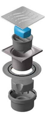Душевой трап Pestan Confluo Standard Vertical Dry 13000022 от Официального Дилера