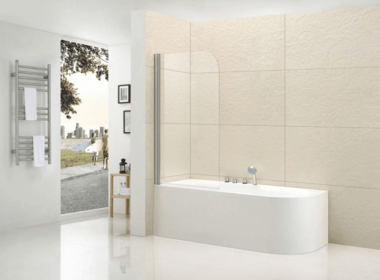 Шторка на ванну Cezares Eco ECO-O-V-1-80/140-C-Cr-L от Официального Дилера