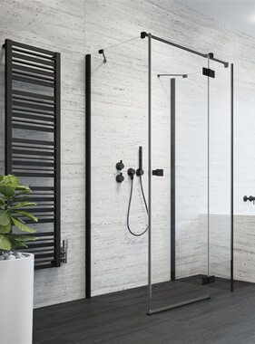 Душевой уголок Radaway Essenza New Black KDJ+S 385021-54-01L от Официального Дилера