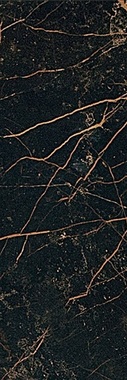 кафельная плитка Marble Керамогранит Versace Marble Nero S.Laurent Lappato 19.5*58.5 19.5x58.5