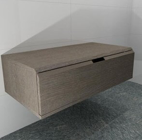 Тумба подвесная Gama-Decor Ящик подвесной Madera Roble Carbon G100550007 от Официального Дилера
