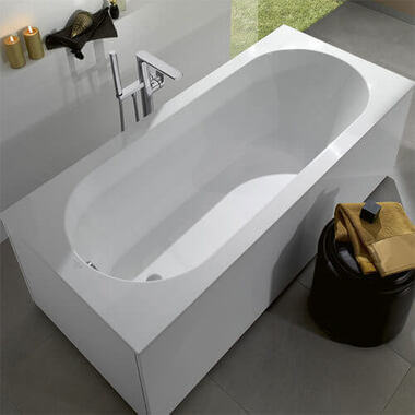 Акриловая Oberon ванна встраиваемая Villeroy & Boch 170x75 BQ170OBE2V01 от Официального Дилера