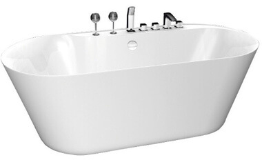 Акриловая ванна отдельно стоящая BelBagno 178x84x58 BB14 от Официального Дилера