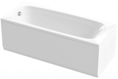 Акриловая ванна приставная Cezares Eco 120x70x40 -120-70-40 от Официального Дилера