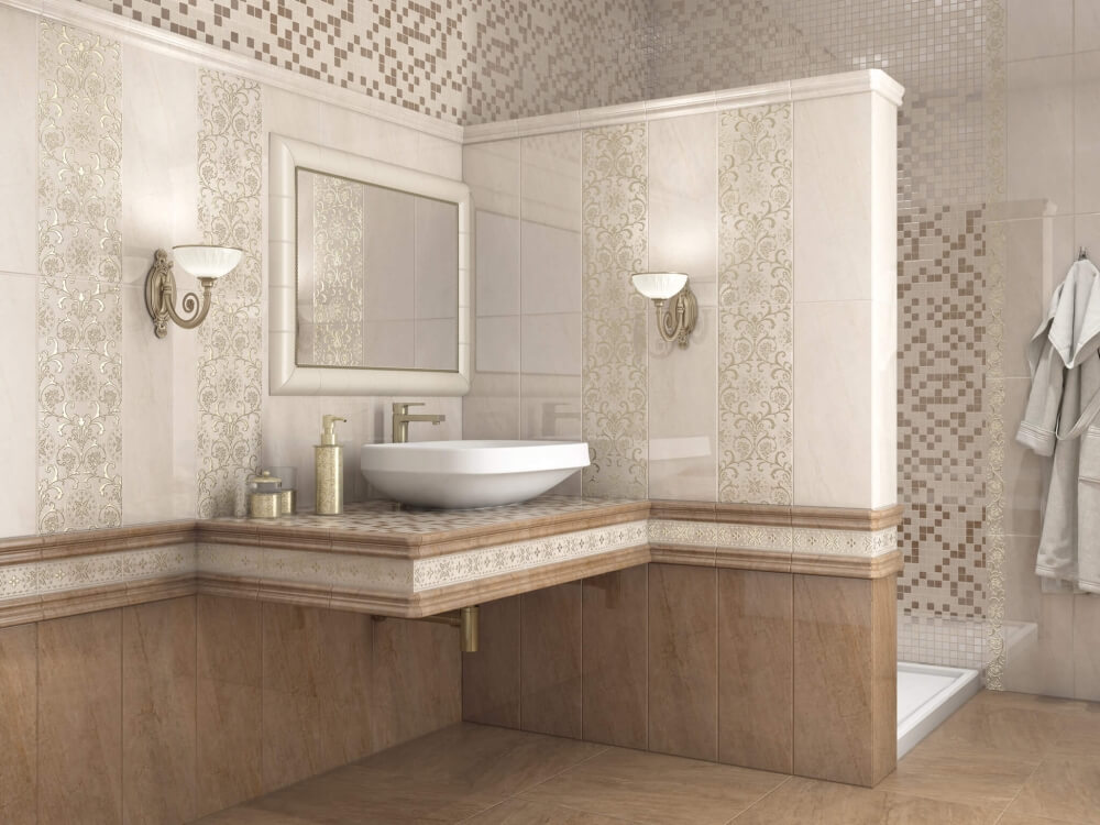 Керамическая плитка Керама Марацци для ванной комнаты