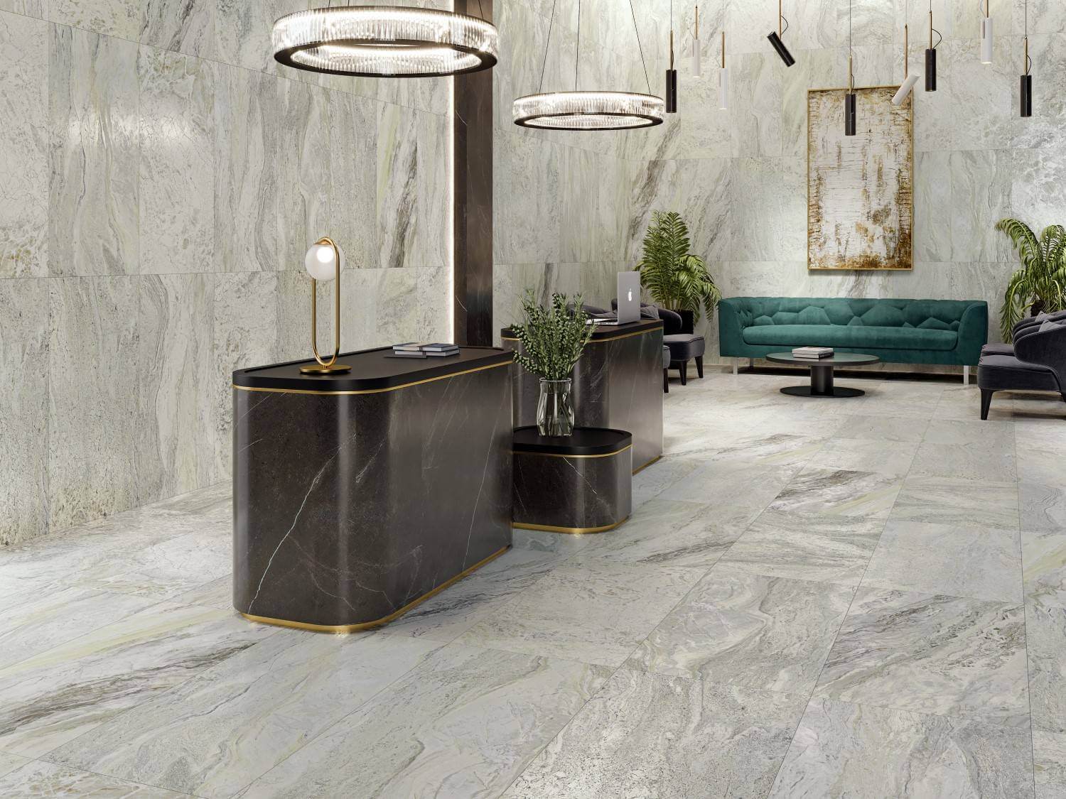 Плитка marble в интерьере