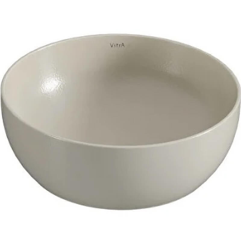 Раковина накладная VitrA Outline Recycled 7992B066-0016, цвет бежевый ...