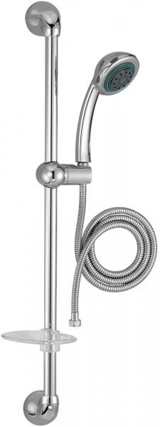  Душевой гарнитур Jacob Delafon Basic E14330-CP, хром, латунь - 1
