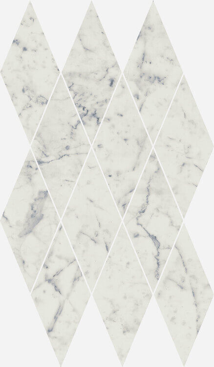 Cha. Ext.Carrara Mosaico Diamond 28x48