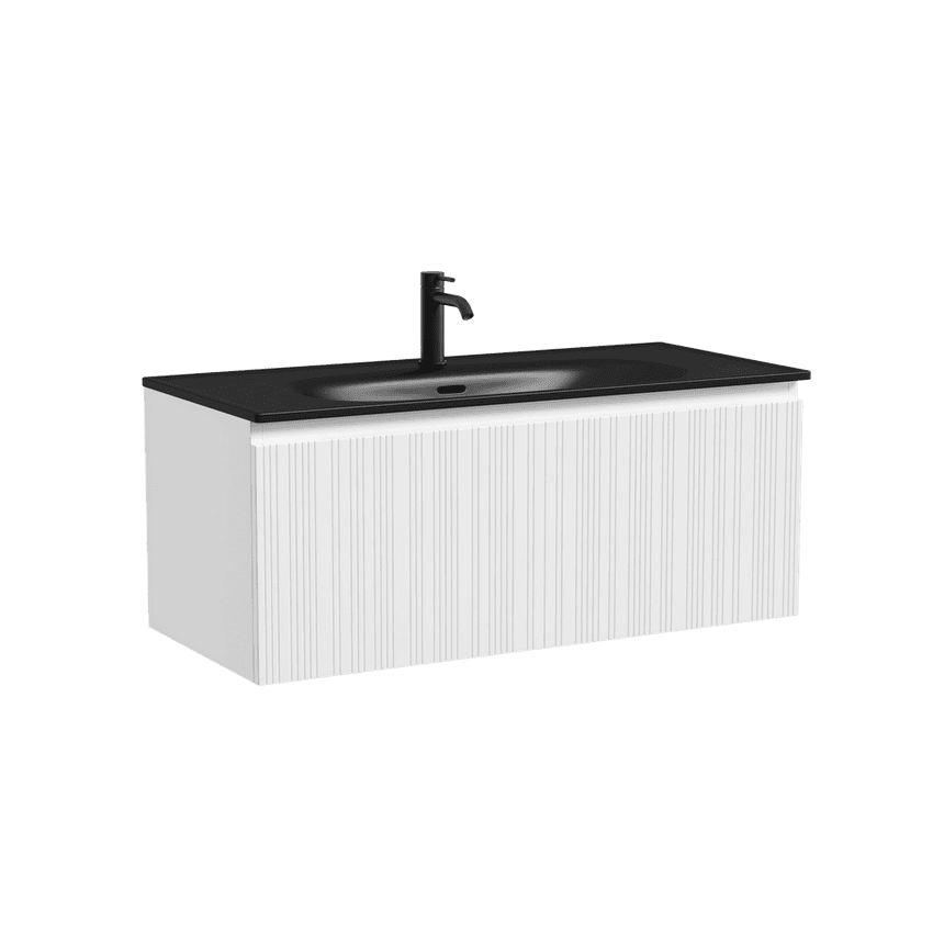  Тумба под раковину Sancos Code CD100W белый, 99x40, МДФ,  - 1