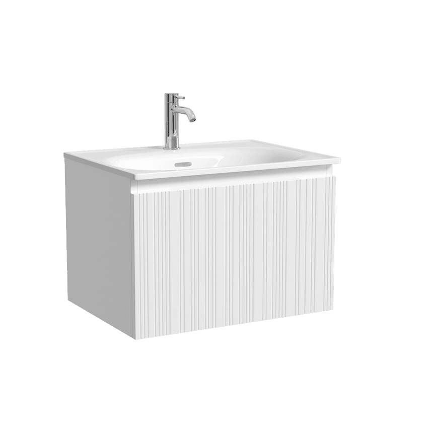  Тумба под раковину Sancos Code CD60W белый, 59x40, МДФ,  - 1