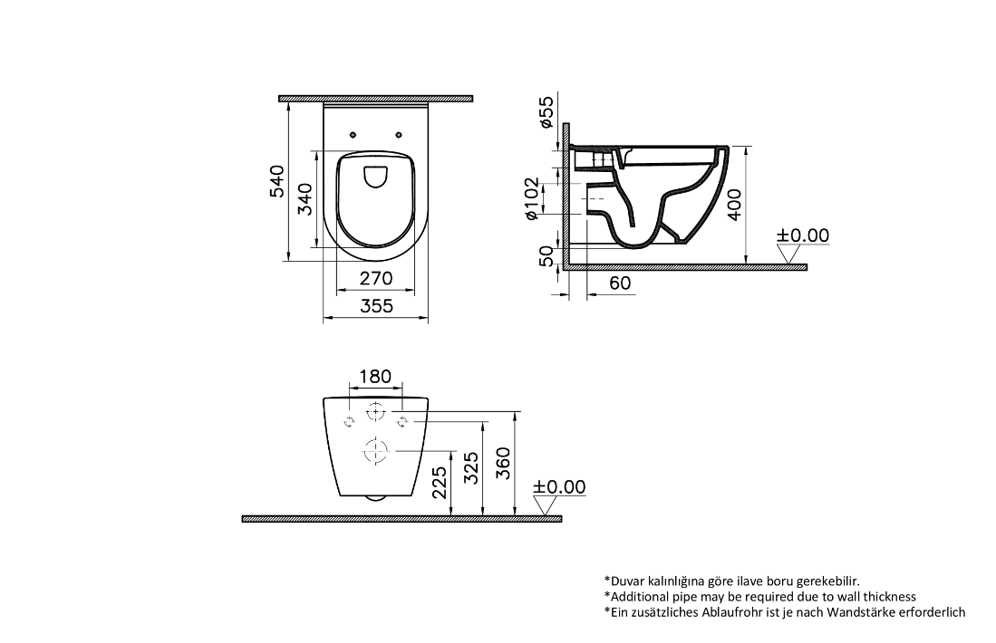 Готовые наборы для WC Vitra Mia Round 9856B003-7200 в Москве | Купить  готовый набор для WC в магазине КЕРАМ МАРКЕТ.
