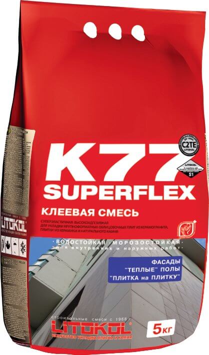 Litokol SuperFlex K77 (5 кг)  