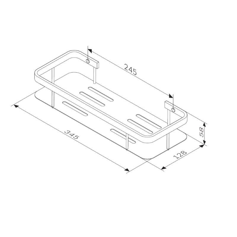 Полка am pm sense l a7455200