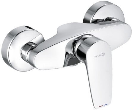  Смеситель для душа Kludi Pure & Solid 348410575, латунь, хром, рычажное - 1
