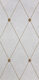 Плитка Декор Petracer's AD Maiora Rhombus Fregio Oro Perla 50x100 - 1