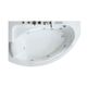 Акриловая ванна Black&White Galaxy с гидромассажной системой GB5008 L