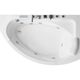 Акриловая ванна Black&White Galaxy с гидромассажной системой GB5008 R 160x100x60 - 1