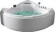  Акриловая ванна Gemy с гидромассажной системой G9082 K 152x152x78 - 1