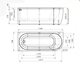  Акриловая ванна Radomir Вальс 3/4 Правая 170x70x63 - 9