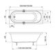 Акриловая ванна Ravak Sonata II C635R00000 170x70x64 - 3