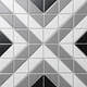 Плитка Мозаика Starmosaic Albion Cube Grey 27.5x27.5 - 1