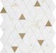 Плитка Мозаика Marazzi Allmarble Wall Golden White Sat.Mosaico Tria 40x43 - 1