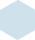 Плитка Настенная плитка Kerama Marazzi Аньет 24006 Буранелли голубой 20x23.1 - 1