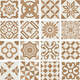 Плитка Декор Ribesalbes Antigua Decor Beige 20x20 - 1