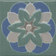 Плитка Вставка Kerama Marazzi Анвер 6 зеленый 4.85x4.85 - 1