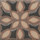 Плитка Вставка Kerama Marazzi Анвер 9 коричневый 4.85x4.85 - 1