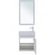  Комплект мебели Aquanet Nova Lite 50 1 дв. бел. глянец - 3