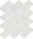 Плитка Мозаика Kerama Marazzi Арабески Глянцевый Белый 26x30 - 1