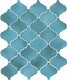 Плитка Настенная плитка Kerama Marazzi Арабески Майолика Голубой глянцевый 26x30 - 1