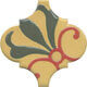 Плитка Декор Kerama Marazzi Арабески Майолика Орнамент OS/A38/65000 6.5x6.5 - 1