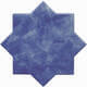 Плитка Керамогранит Cevica Becolors Star Electric Blue 13.25x13.25 - 1