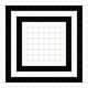 Плитка Керамогранит Dune Black & White Grid 20x20 - 1