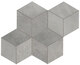 Aluminium Mosaico Esagono Matt 30x35