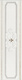 Плитка Бордюр Piemme Valentino Boiserie Frise Boiserie Bianco 8x30 - 1
