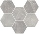 Плитка Мозаика Italon Charme Evo Hexagon Imperiale 25x29 - 1