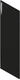 Плитка Настенная плитка Equipe Chevron Wall Black Left 5.2x18.6 - 1