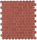 Плитка Мозаика FAP CERAMICHE COLOR LINE COPPER MARSALA ROUND MOSAICO 32.5x29.5 - 1