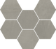Iron Mosaico Hexagon