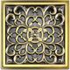 Декоративная решетка Bronze de Luxe Узоры